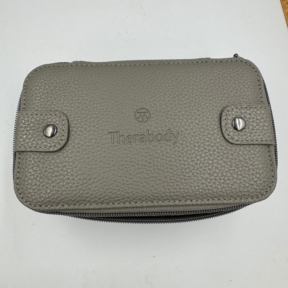 Therabody‎ Amenity Kit Gray United Airlines Wellness Travel Case NEW